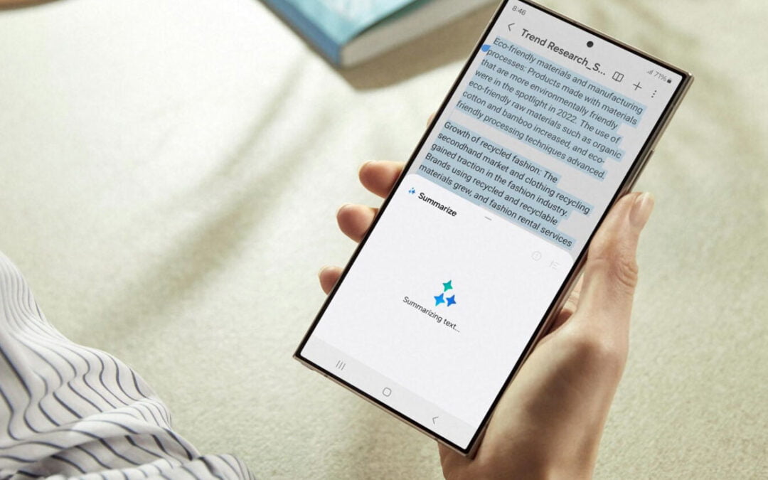 Samsung réinvente le Galaxy S24 avec Galaxy AI