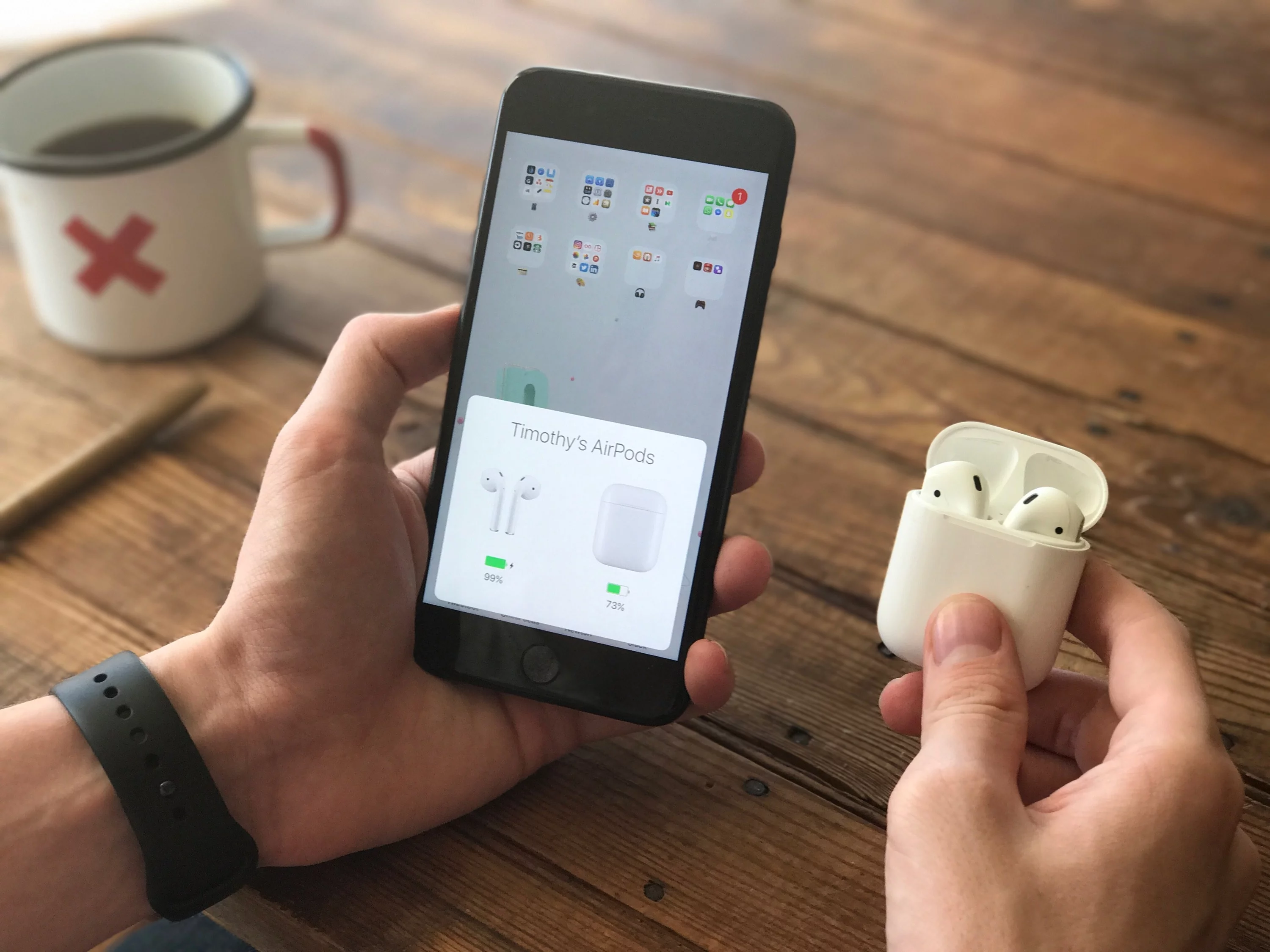 Airpods connexion