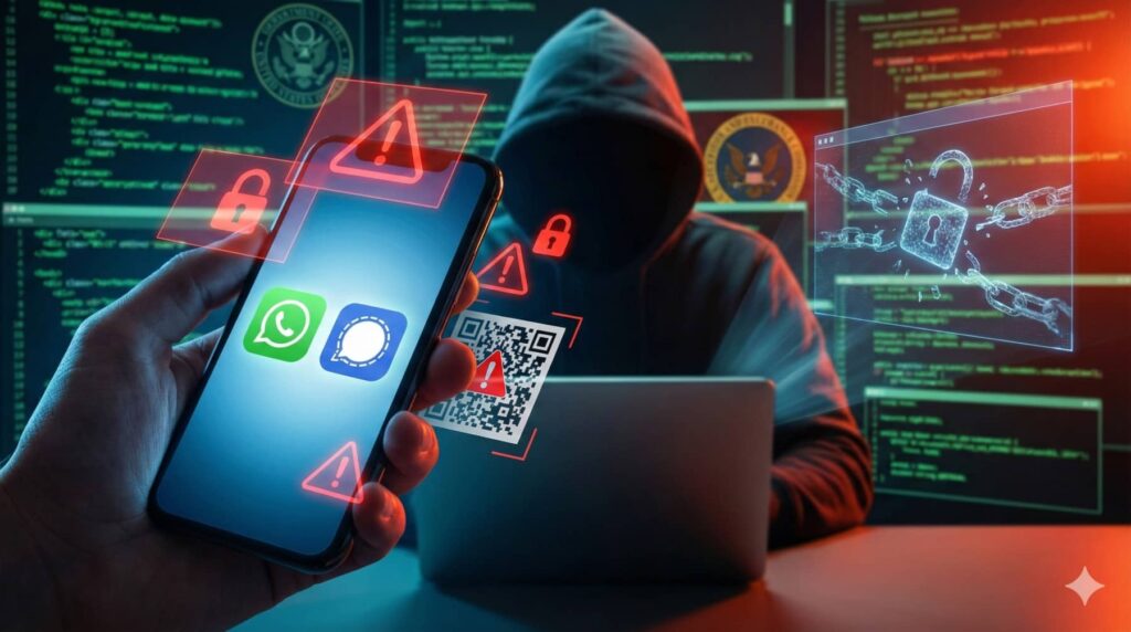 Whatsapp & signal victimes de hackers